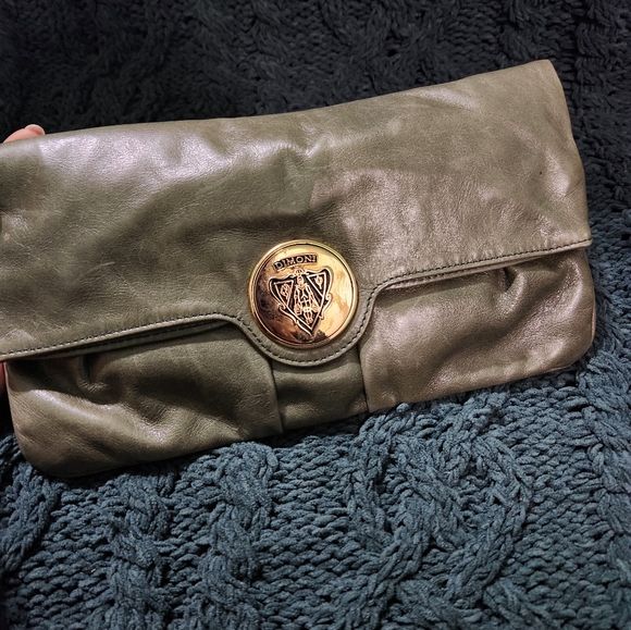 Dimoni Leather Clutch - Picture 2 of 8